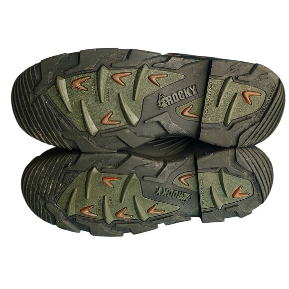 Rocky BlizzardStalker Waterproof Insulated Men's Winter Boot 9" Blk Brown Sz 14 - Picture 8 of 8